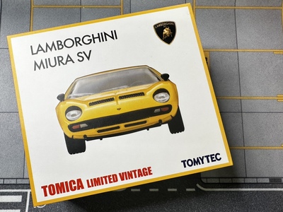 TOMYTEC多美卡日版TLV NEO兰博基尼 缪拉 Miura SV黄色合金车现货
