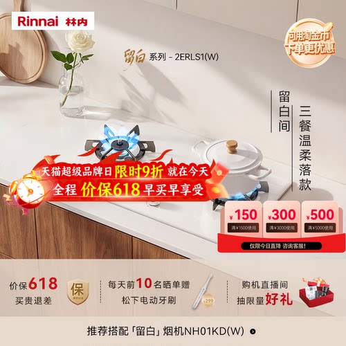 林内新品留白5.2kW定时防干烧S1
