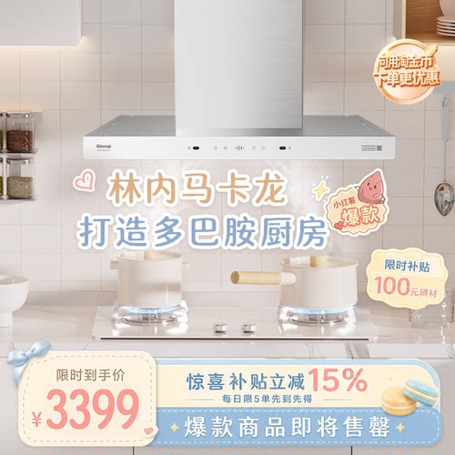 【小红书同款】林内马卡龙烟机