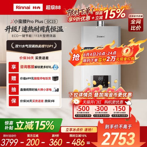 林内小蛮腰ProPlus速热耐用燃热