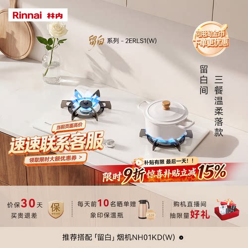 林内新品留白5.2kW定时防干烧S1