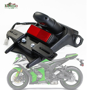 适用川崎ZX10R大牛 10R 15年摩托车后沙板后牌照架灯挡泥板