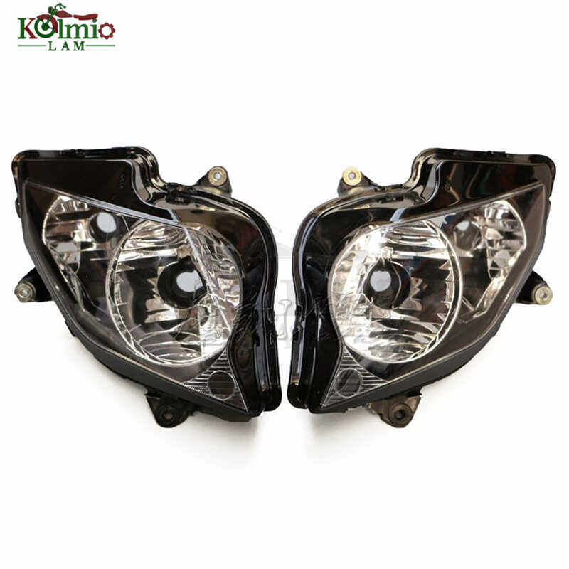 适用本田VFR800 02/03/04/05/0/07/08摩托车前大灯总成 车灯全新