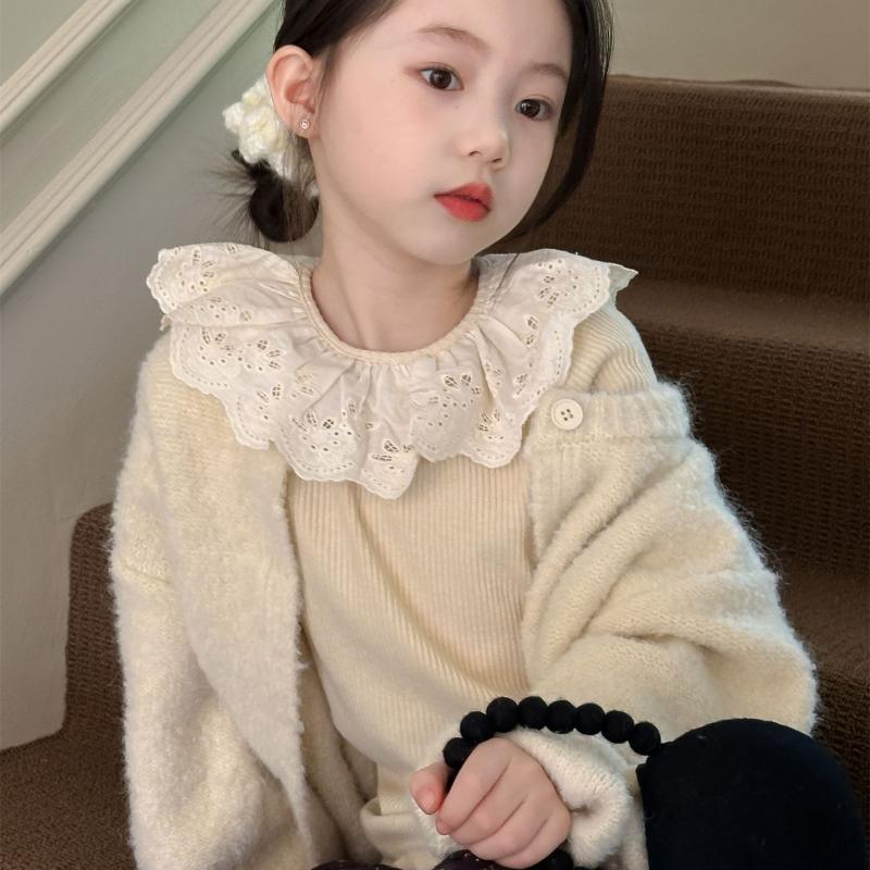 乔伊思韩童装女童开衫毛衣外套