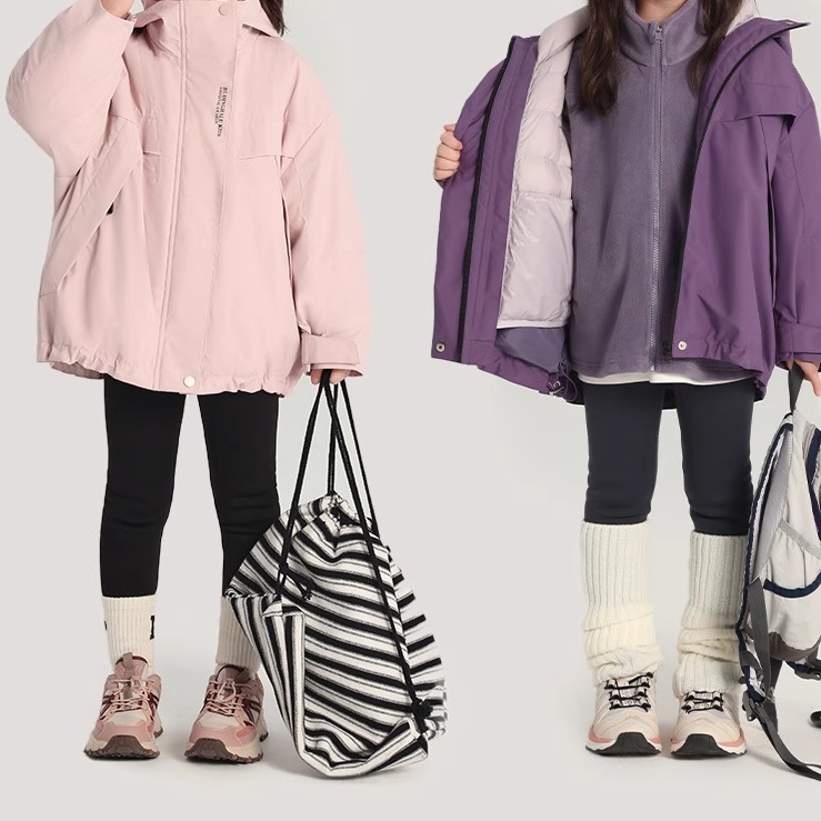 乔伊思童装女童羽绒外套2024