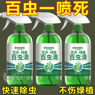 蔬菜杀虫剂蚜虫菜虫除虫剂青菜杀虫药菜园专用高浓度百虫清