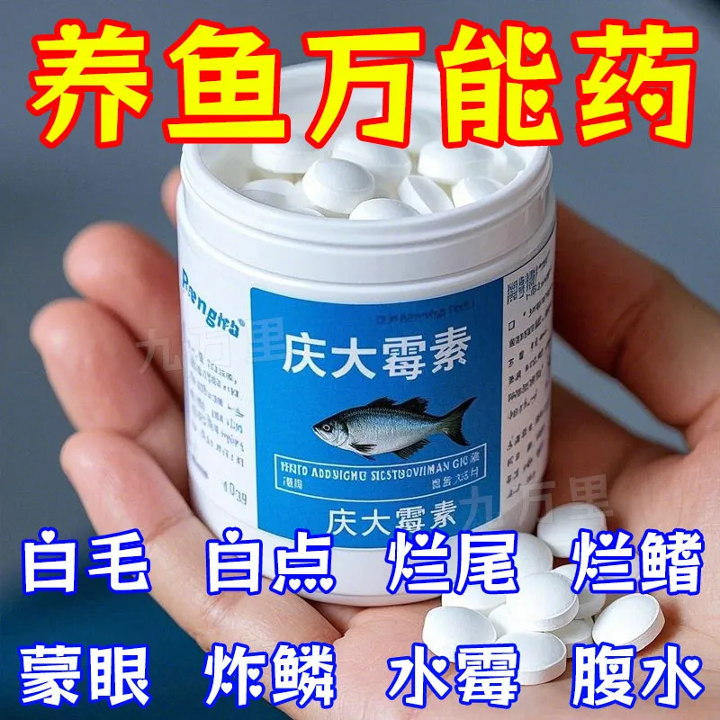 【養魚不生病】一片入缸魚病全無