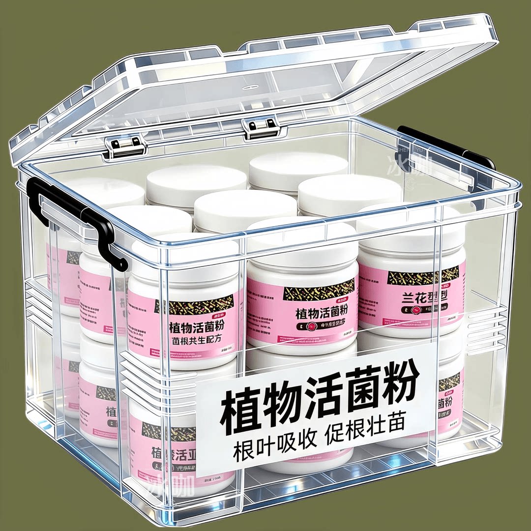 植物活菌粉兰花专用菌微生物菌剂养根壮根防烂根水溶肥兰菌粉肥料