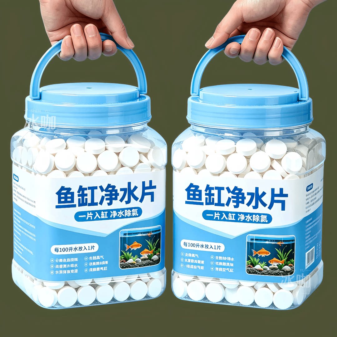 龟缸净水片净化水体预防腐皮病症