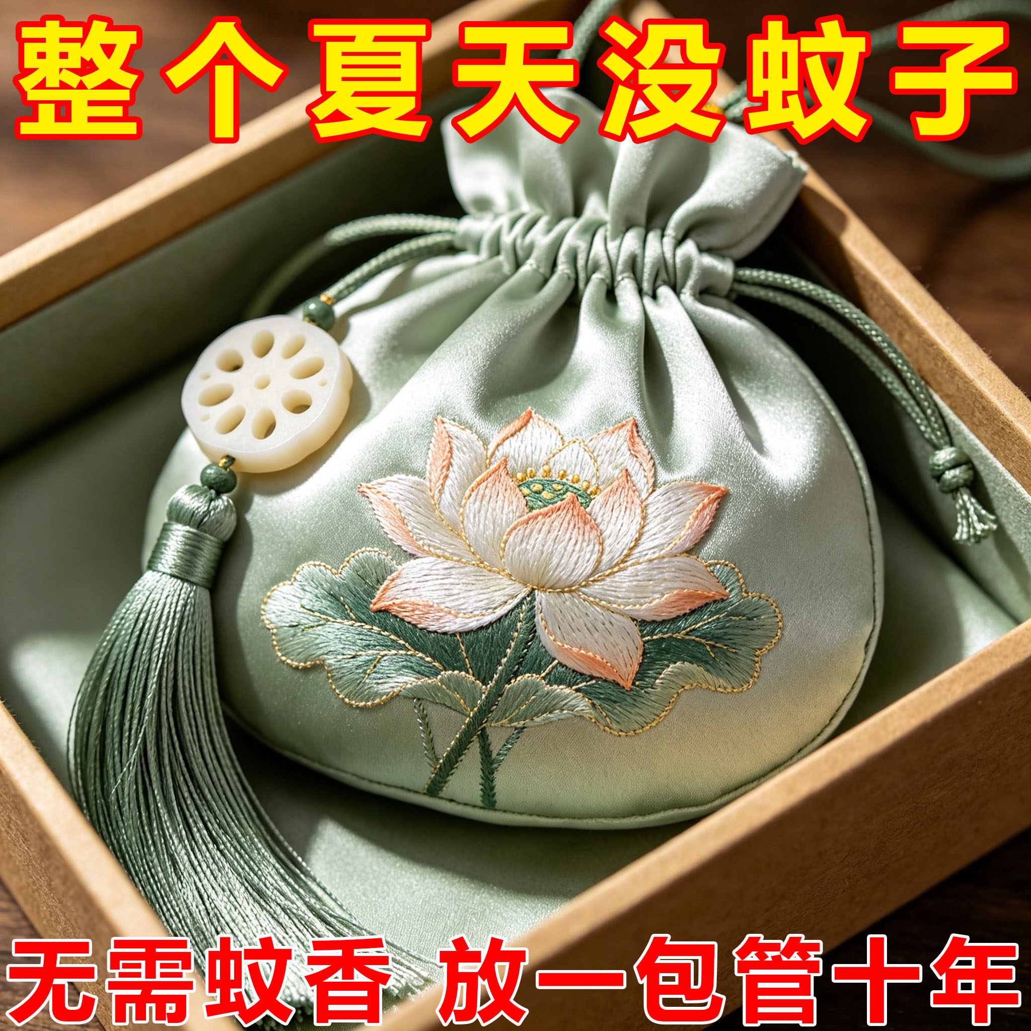纯天然中药艾草驱蚊虫香包车家用卧室无烟无味去螨驱虫防虫薰衣草