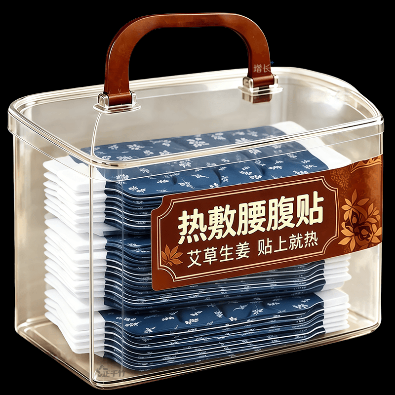 艾草暖宫贴暖腰热敷贴宫寒驱寒姨妈调理自发热护腰带四季暖身贴