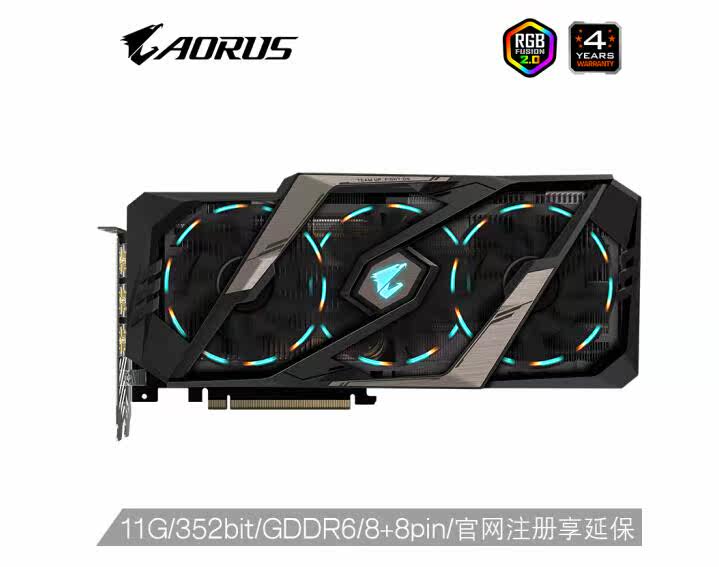 技嘉AORUS RTX 2080Ti XTREME 大雕|ruв категории компьютерное оборудование/дисплей/Компьютерная периферия, Видеокарта - от Buy2taobao.com для оказания профессиональной услуги покупки агента Taobao