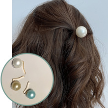 SWEETER*韩式进口珍珠马尾扣丸子插针发插马尾钩发簪发饰精致