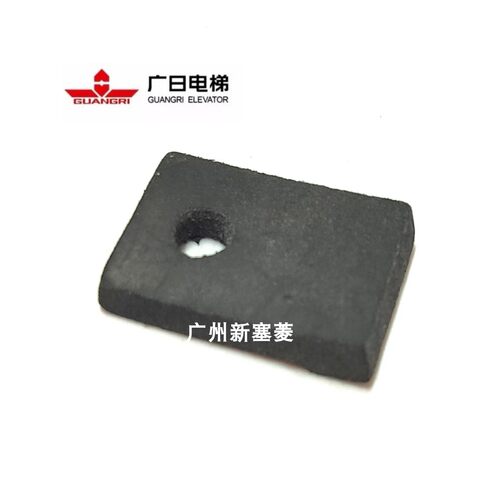 电梯轿门门刀胶卡胶止动块减震垫
