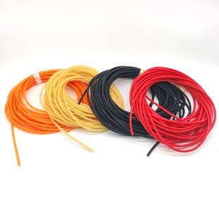 1632空心细皮筋六倍高弹逗钓弹弓玩具乳胶管扬琴皮管自行车气门芯