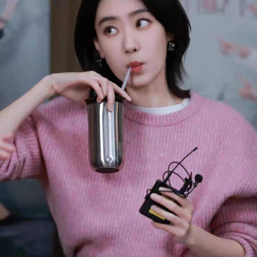 针织开衫白鹿宽松慵懒风毛衣上衣