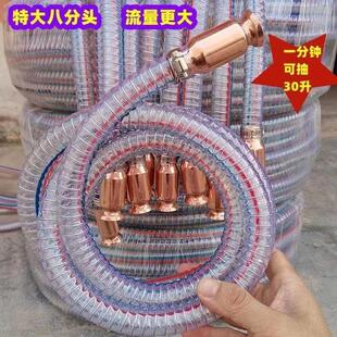 尿素液加注器特大加粗八分铜头抖一抖抽油尿素导流管家用鱼缸换水