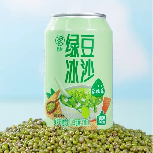 乐比乐绿豆冰沙清爽食用清香
