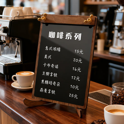 手写板小黑板菜单展示牌耐摔耐用