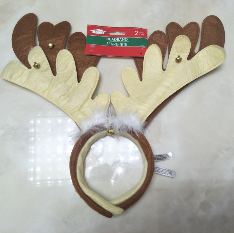 圣诞节装饰品头箍发夹儿童鹿角