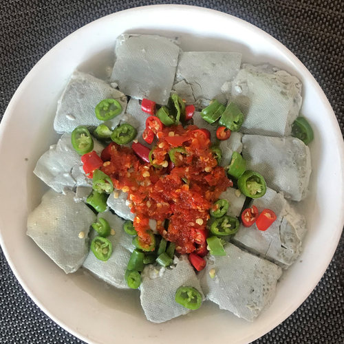 浙江特产永昌黄氏生胚炒三臭豆腐