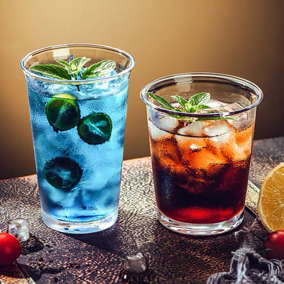 拿铁玻璃杯高颜值美式手冲咖啡杯