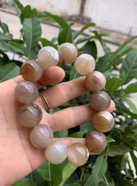 缅甸树化玉手串