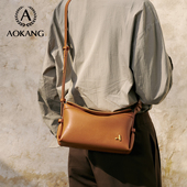 奥康波士顿包2026新款 包包高级大容量单肩包质感斜挎包女士通勤包
