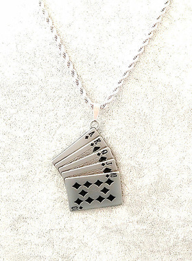 男士礼物钛钢黑色霸气风礼物吊坠