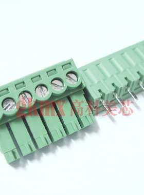 高科美芯 接插件/接线端子15EDG350-6芯/6TS/3.5MM直脚 1套3.5元