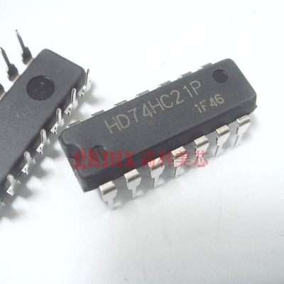 高科美芯 IC集成电路HD74HC21P DIP14直插 双4输入与门 3元/PCS