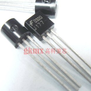 高科美芯 场效应管MMBFJ177 J177TO92硅P沟道MOSFET开关1.8元/PCS