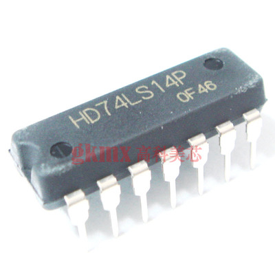 高科美芯 IC集成电路HD74LS14P  DIP14直插逻辑电路 2.8元/PCS