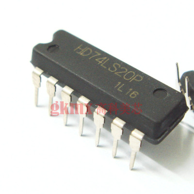 高科美芯 IC集成电路HD74LS20P DIP14 逻辑7400与非门4.5元/PCS