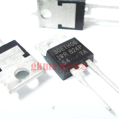 高科美芯 IR超快恢复二极管30ETH06 TO220 600V 30A 6元/PCS