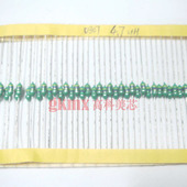 4.7UH 电感TCALN0307 色环电感色码 4R7K 100个10元 10% 3x7mm