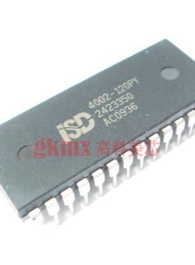 高科美芯 语音芯片ISD4002-120PY DIP28集成电路的声音 158元/PCS