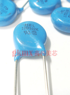 高科美芯 氧化锌压敏电阻10D102 10K102精度10%直插超优质10个6元