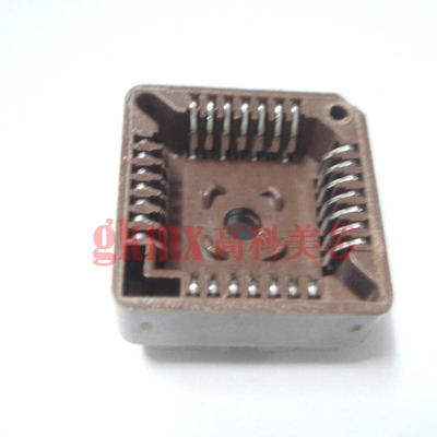 高科美芯 芯片插座 IC座 集成电路座 PLCC28 28芯 直插 10个