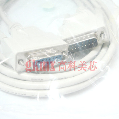 高科美芯 连接线串口线DB15双排公对母 针对孔 长度3米 15元/条