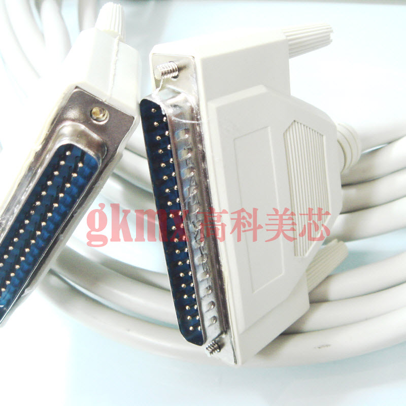 高科美芯 连接线串口线DB37双排公对公 针对针 长度6米 75元/条