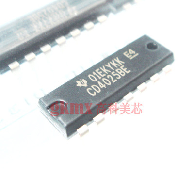 集成电路CD4025BE,DIP14 复用器单CMOS三8，采用16引脚 3元/PCS
