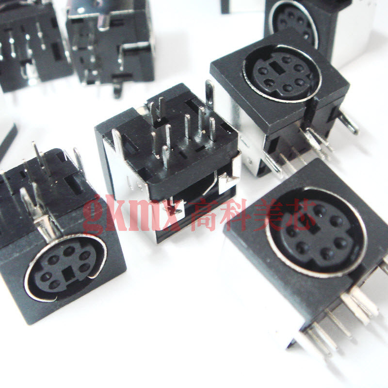 高科美芯 PS2 6p插座半包 插座 键盘插座 鼠标座6芯 15元10个,电子元器件市场,连接器,淘宝优惠券,粉丝福利购,淘宝优惠卷