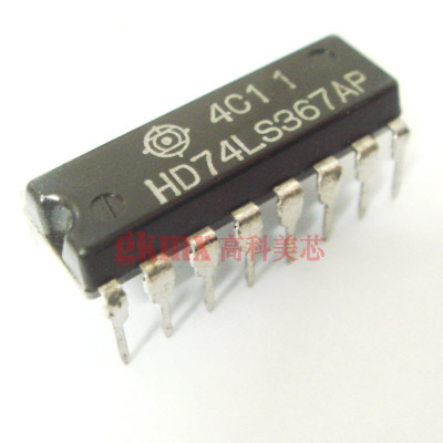 高科美芯 IC集成电路HD74LS367AP DIP16通用总线功能 4.5元/PCS