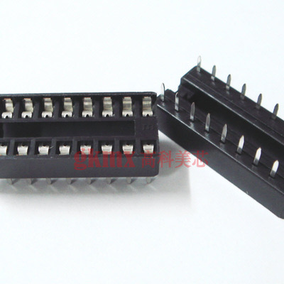 高科美芯 芯片插座 IC座 IC座18PIN DIP18 18芯窄体 10个5元