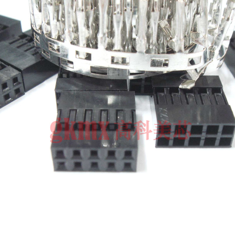 成套杜邦座2排 5芯杜邦座10芯2X5 10PIN 2.54间距 10套8元