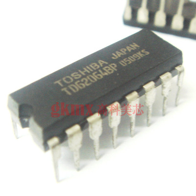高科美芯 集成  TD62064BP DIP16 4路大电流达林顿驱动器14元/PCS