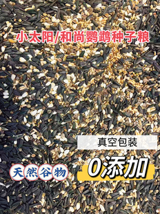 小太阳和尚鹦鹉专用混合粮含麻子金太阳多种营养鸟食自配粮种子粮