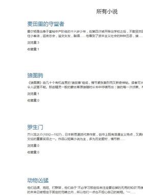 Python/Django/小说推荐系统/Sqlite/PyCharm/源码