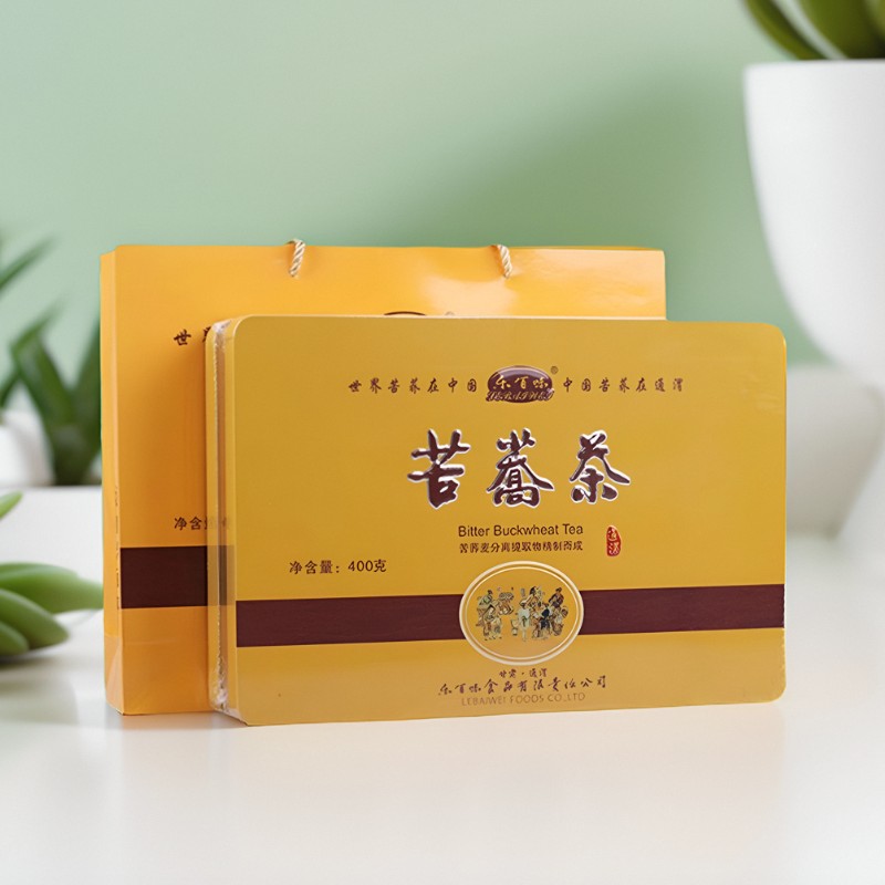 甘肃通渭乐百味苦荞茶高档礼盒装